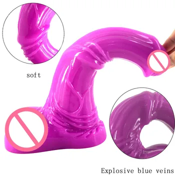 Big Black Dildos Realistic Huge Horse anal Dildo Vibrators Female Large Penis Giant Sex animal dildos Suction Cup Toys For Women 2