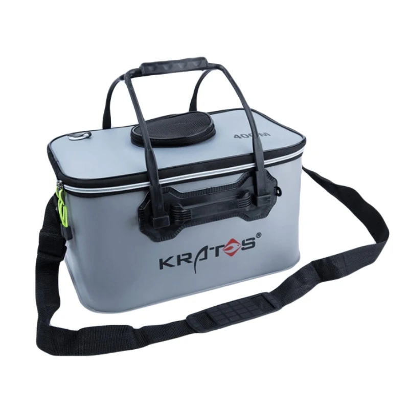 

Portable EVA Fishing Bag Collapsible Fishing Bucket Live Fish Box Camping Water Container Pan Basin Tackle Storage Bag