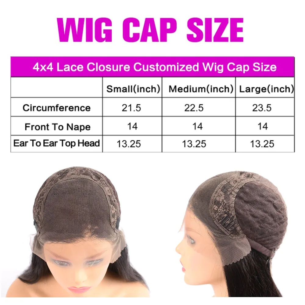 Malaysian Loose Deep Human Hair Bundles With Closure Make to Lace Closure Wig Pre Plucked Higher Density Remy 4x4 Lace Front Wig (7)