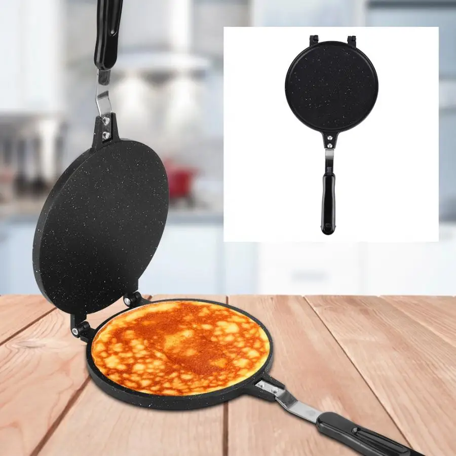 Non-stick Waffle Baking Pot Frying Pan Mini Aluminum Waffles Maker Egg Roll Maker Ice Cream Cone Breakfast Cake Tool cake waffle maker