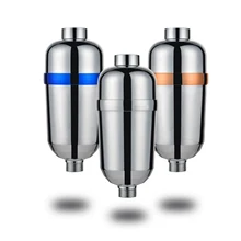 Душевой фильтр 15 сценический высокий выход душевая головка фильтр фторид хлора жесткий умягчитель воды ручной душевой фильтр картриджи