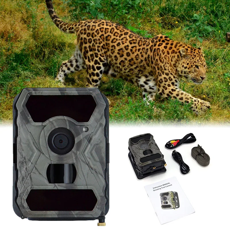 Следовая игровая камера, S880 охотничья камера 12Mp 1080P Hd широкоугольная инфракрасная камера ночного видения 56 шт. ИК-светодиоды Скаутинг Cam Digital Surveil