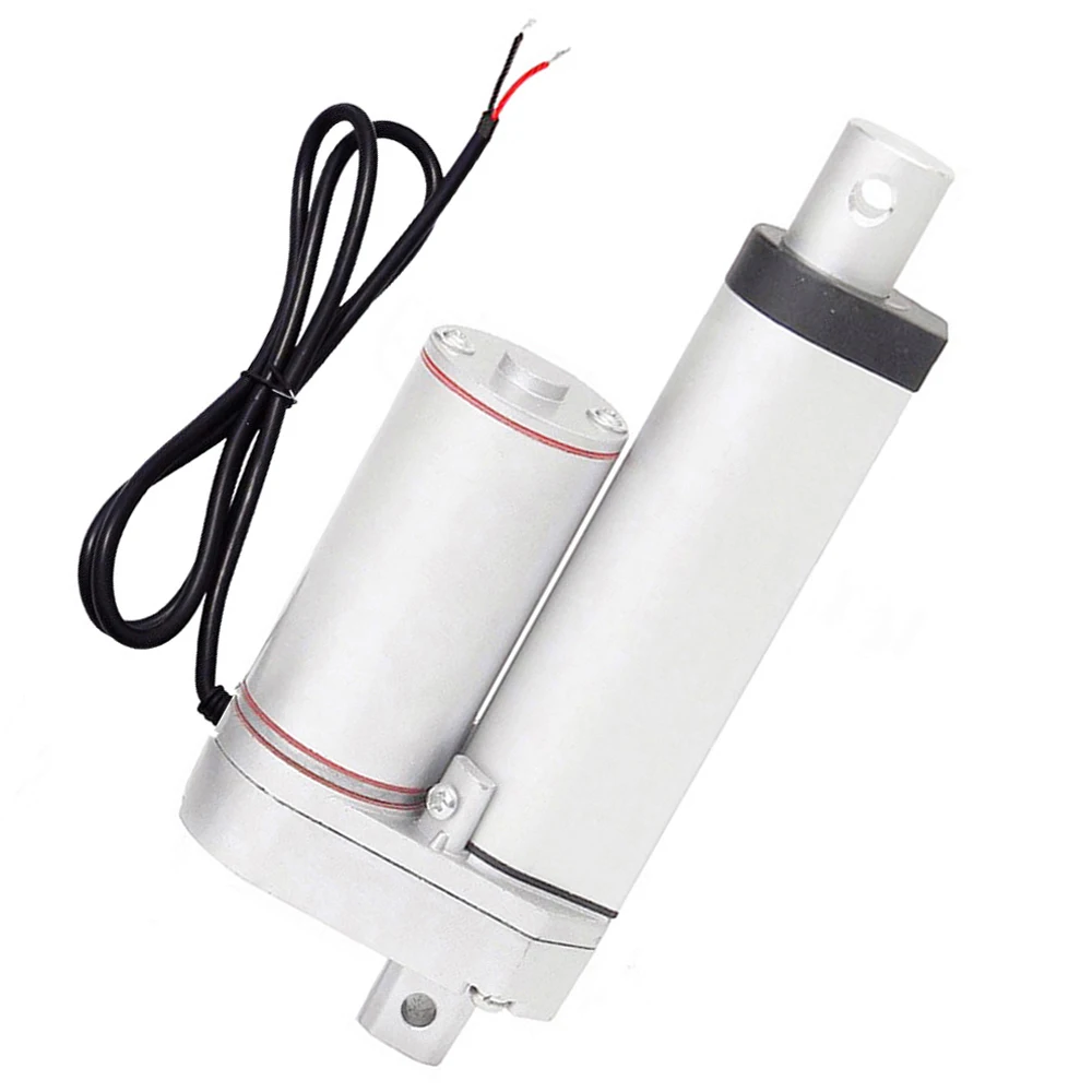 Многофункциональный 50 мм/2 дюймов ход DC 12V мощный двигатель 1500N/330lbs Макс подъемная нагрузка электрический линейный привод