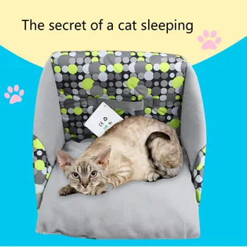 

Best Selling Models Collapsible Retractable Breathable Pet Cushion Four Seasons Dual-use Cat Litter Kennel Pet Supplie Cama Gato