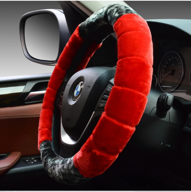 Changan lingxuan cs35 cs75 cs55 cs95 осенний плюшевый набор для автомобиля зимний комплект рулевого колеса чехлы на руль