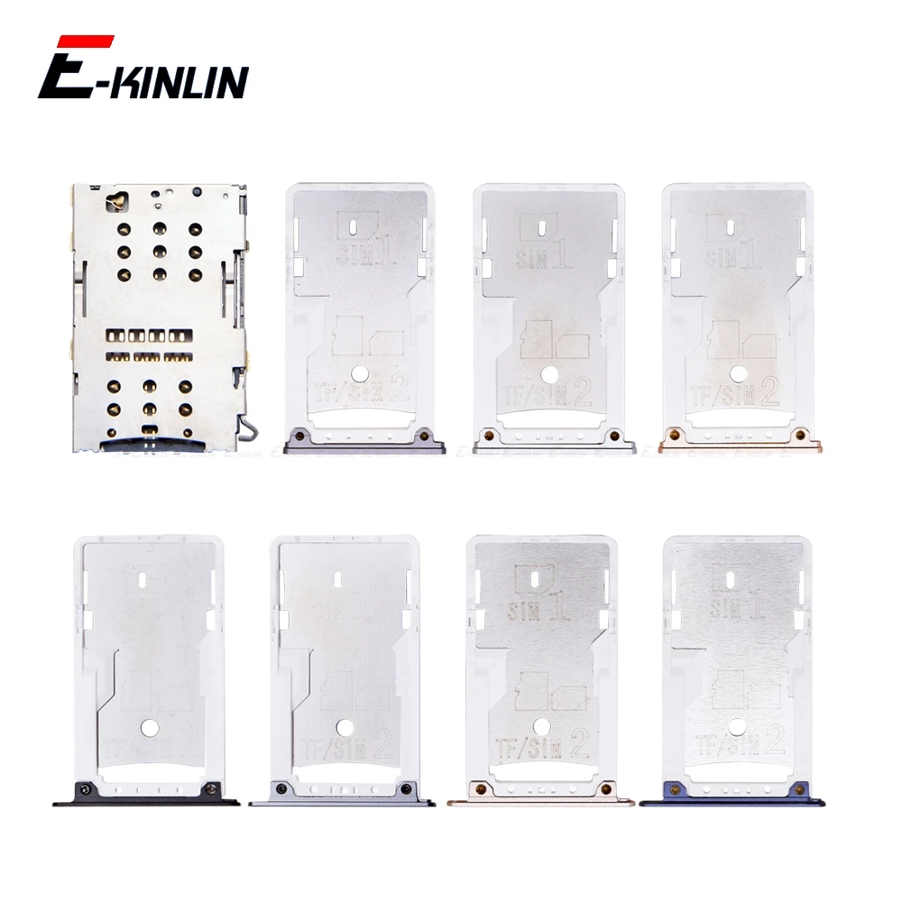 Sim Card Vassoio Presa Connettore Adattatore Micro Sd Slot Reader Contenitore Per Xiaomi Redmi 4A Note 4 Pro