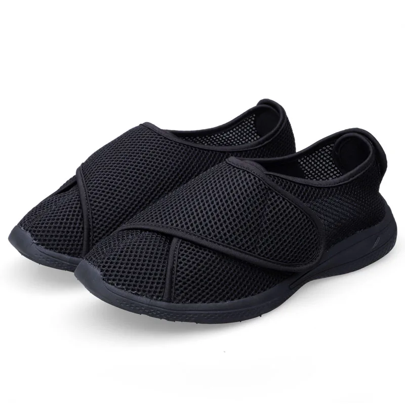 size 39 Профессиональная Обувь для ухода за диабетом; сезон весна-осень; обувь для пожилых людей; дышащая обувь на плоской подошве - Цвет: size 39
