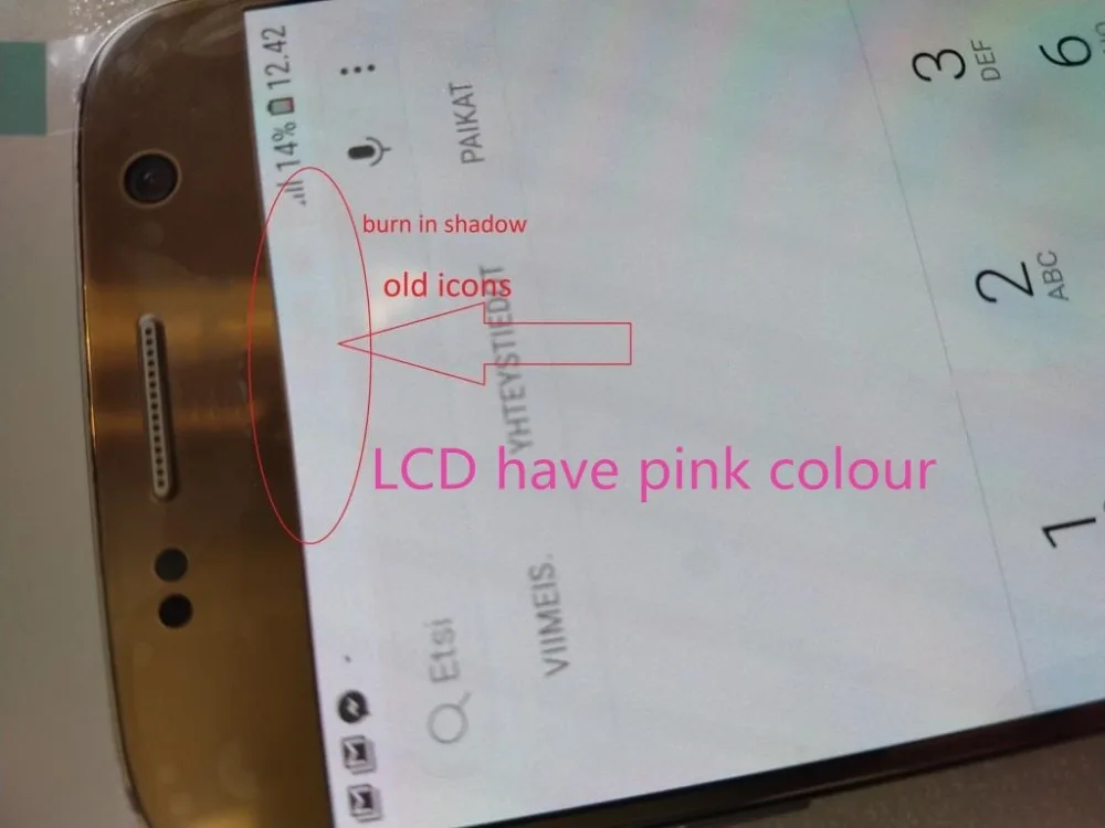 ЖК дисплей Super AMOLED для SAMSUNG GALAXY Note 4 сенсорный экран в сборе с дигитайзером рамка