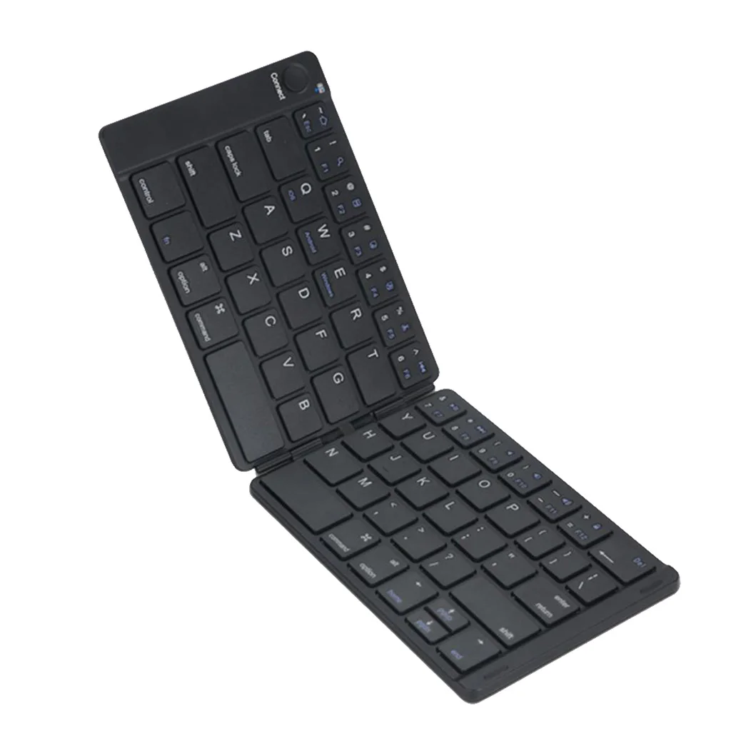 Portable Wireless Foldable Bluetooth Keyboard For Android IOS Windows Tablet PC Laptop Folding Bluetooth Keyboard Wireless