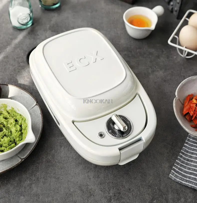 Description Picture 4 of item220V Electric Sandwich Maker Timed Waffle Maker Breakfast Waffle Machine Multifunction Toaster Baking takoyaki Pancake 600W