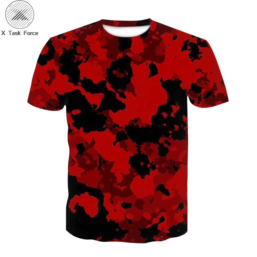 

New Outdoor Hunting Camouflage Boys and girlsWith short sleeves T-shirt Army Tactical Combat Dry Sport Camo 3D T Shirt