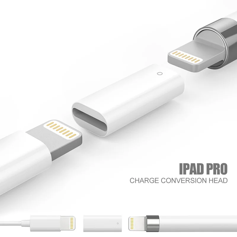 For Apple Pencil 1 Charger Adapter Mini Connector Charging Cable Cord 