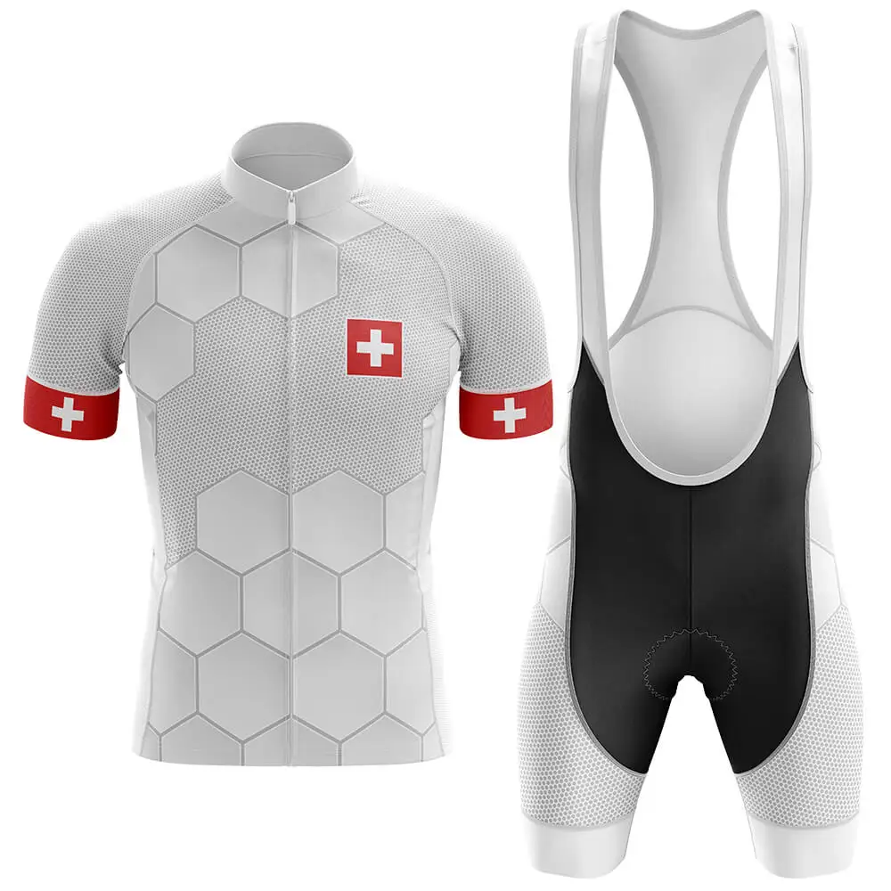 New Summer Cycling jersey Set Switzerland Bicycle Clothing Maillot Ropa Ciclismo MTB Bike Clothes Sportswear Suit | Спорт и