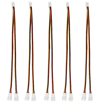

5Pcs 12V 3 Pin Female to 2/3 Pin Male PC Fan Power Splitter Extension Cable Adapter Connector