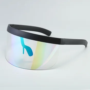 

Integrated large lens anti peeping anti mouth foam men and women sunglasses fashionable outdoor anti ultraviolet Sunglasses