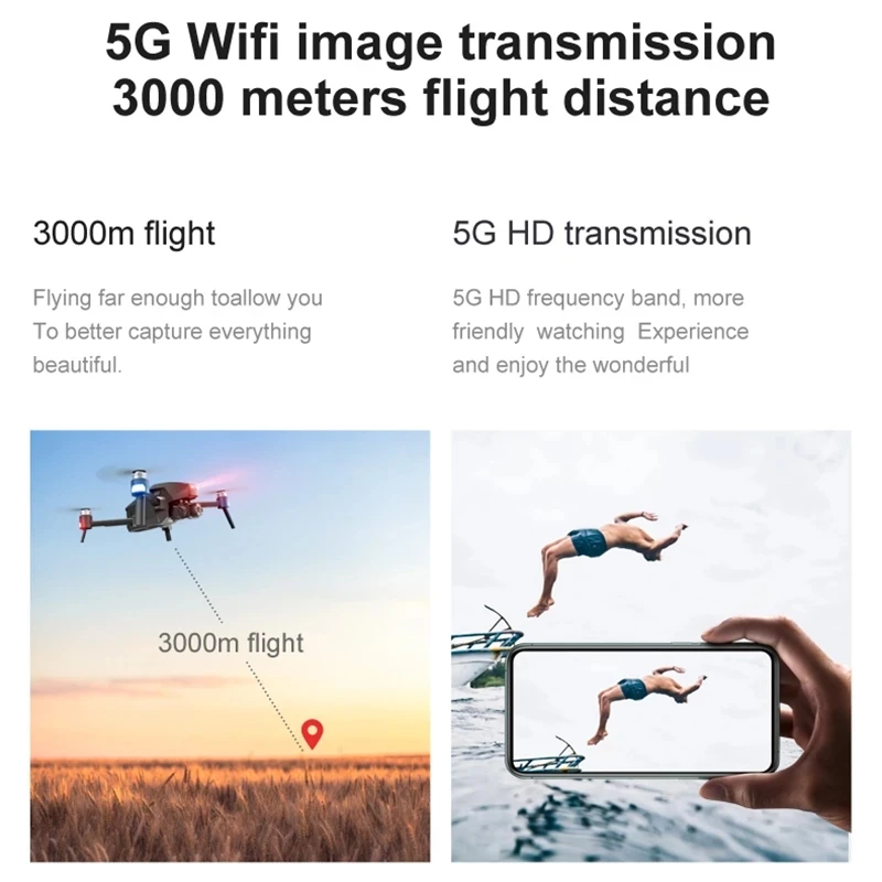 US $156.32 Profesional GPS Drone 4K 6K Professional 5G FPV 2axis Self Stabilizing EIS Gimbal Camera Quadcopter Dron Brushless VS SG906 PRO