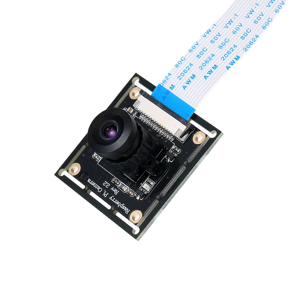 Широкоугольная камера рыбий глаз 5M Pixel совместима с Raspberry Pi 3 Model B/B +|Компьютерные