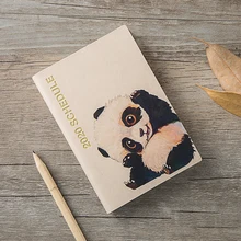 Календарь еженедельник A6 дневник Тетрадь 106 листов 80gsm бумаги школьные канцелярские небольшой журнал распорядок дня Примечания книжка под заказ