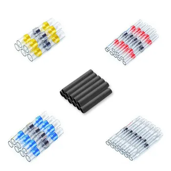 

600Pcs Solder Seal Wire Connectors Kit Heat Shrink Butt Connectors Waterproof and Insulated Electrical Wire Terminals