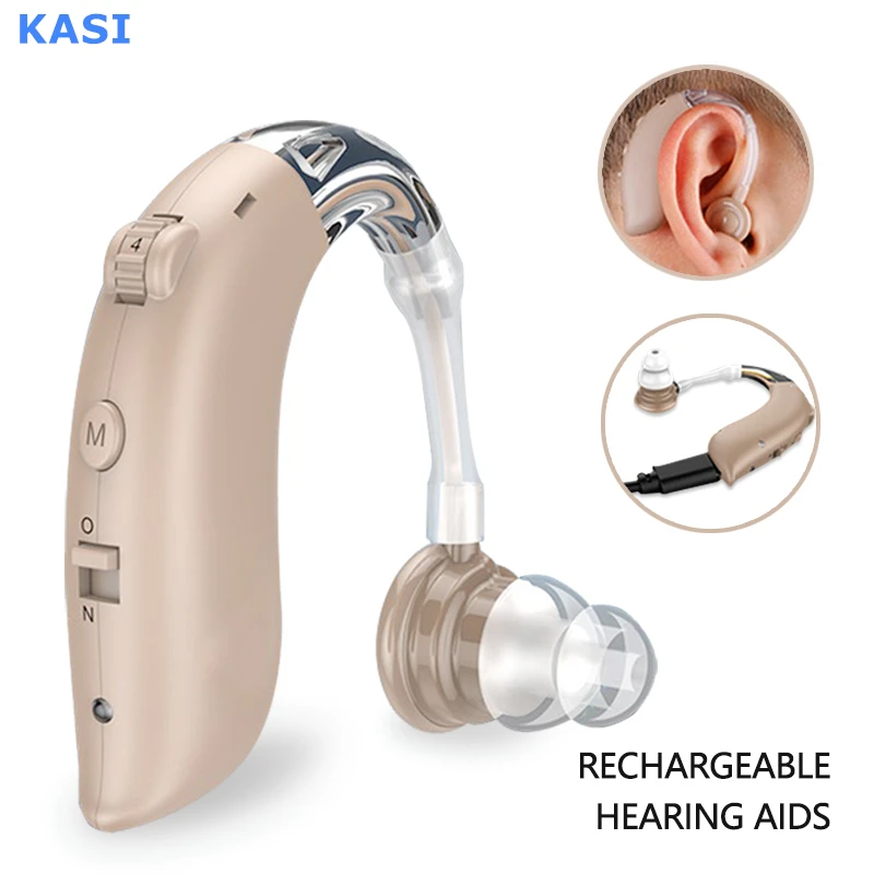 Hearing Aids Sound Amplifier Rechargeable Mini Digital Invisible for Aged hearing aids