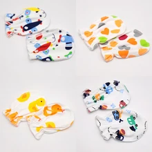 3 пары, хлопок, детские перчатки против царапин, варежки для новорожденных, защита лица, Детские митенки, перчатки, Аксессуары для младенцев