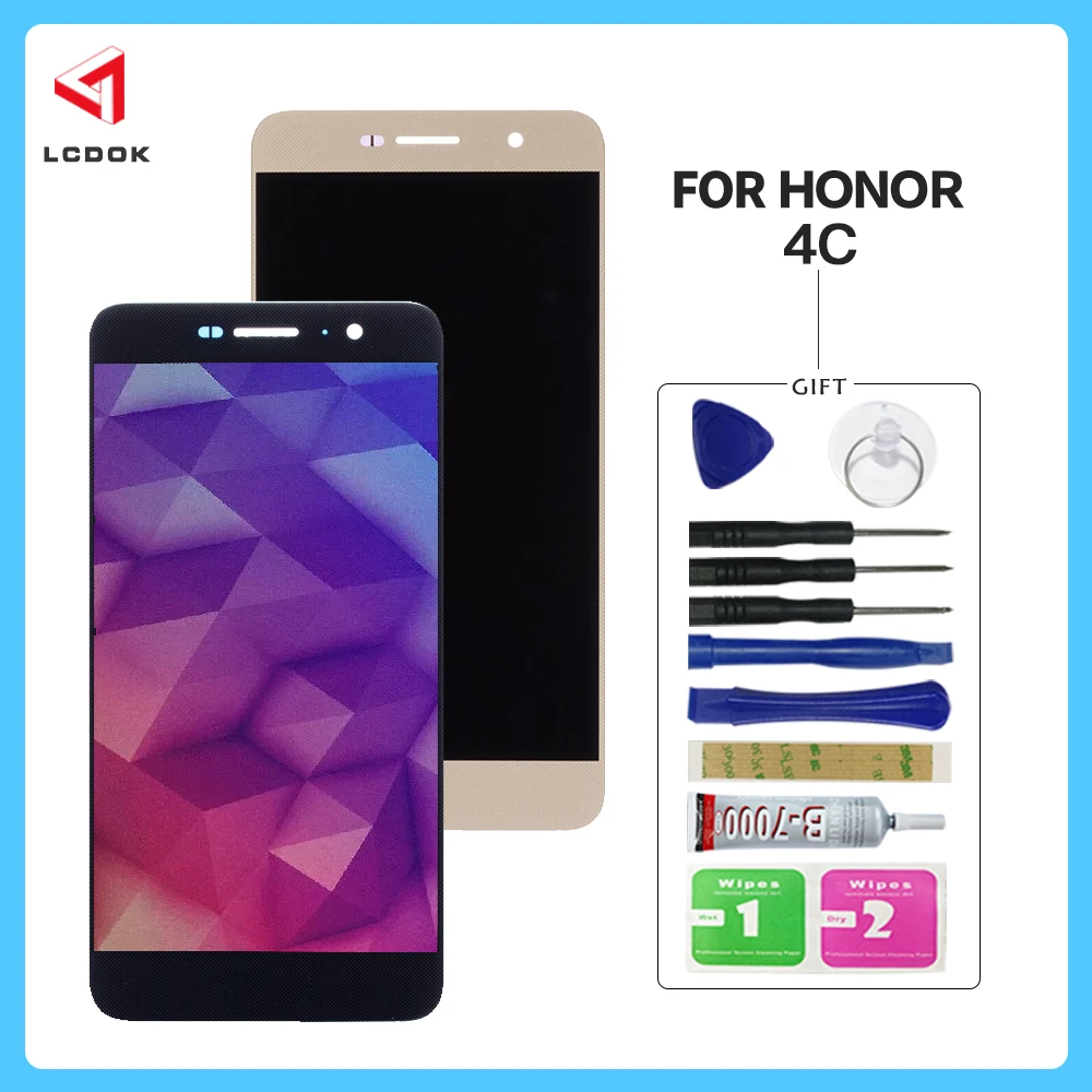 

High Quality LCD For Huawei Honor 4C G Play Mini CHC-U01/U03 LCD Display Touch Screen Digitizer Assembly Panel Replacement Parts