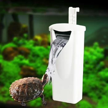 

Waterfall Aquarium Water Level Filter Turtle Fish Tank Oxygen Pump Built-In Low Water Level Filter Fish Aquarium Accessories