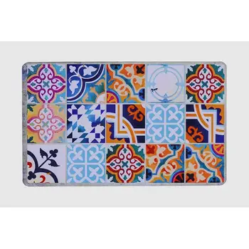 

Textile carpet Washable Hydraulic Modern Original Tile Jade