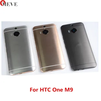 

10pcs/lot Original Rear Back Housing For HTC One M9 Back Cover Battery Door with Camera Lens Replacement parts