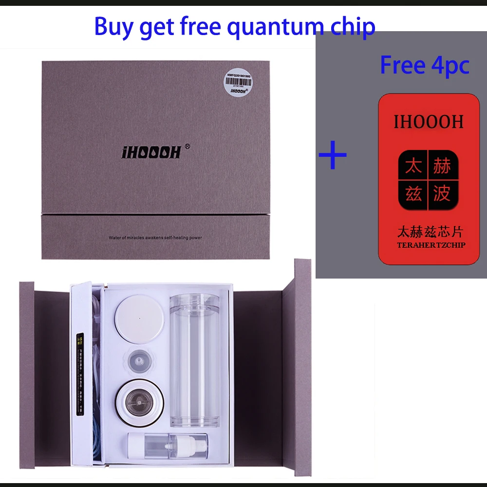 Recarregável do Gerador de Água do Hidrogênio do Copo Garrafa Nano Alta Eletrólise Ionizador Japonês Ofício Pode Respirar Puro h2 5000ppb Pem 28 hidrogênio do copo nano alta 5000ppb pem