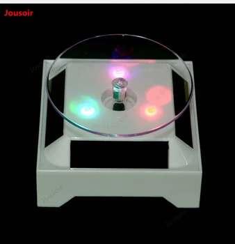 

Solar light display stand Rotary stand for jewelry watch jewelry mobile phone hand-held led light booth CD50 T07