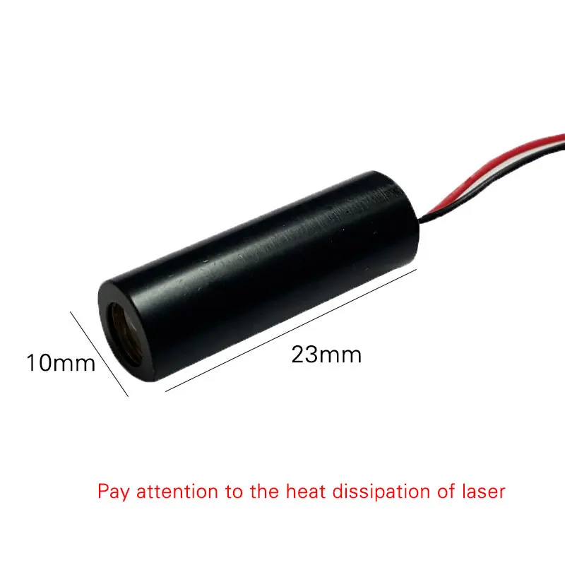 High quality 405nm 100mw blue violet dot laser module laser sight pointer Night fishing lamp industrial grade laser customizable - Испускаемый цвет: Diameter 10mm