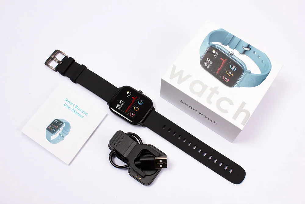 2021 New Full Touch Screen Smart Watch Men Women Sports Multifunction Heart Rate Monitoring Fitness Smartwatch For Xiaomi Huawei