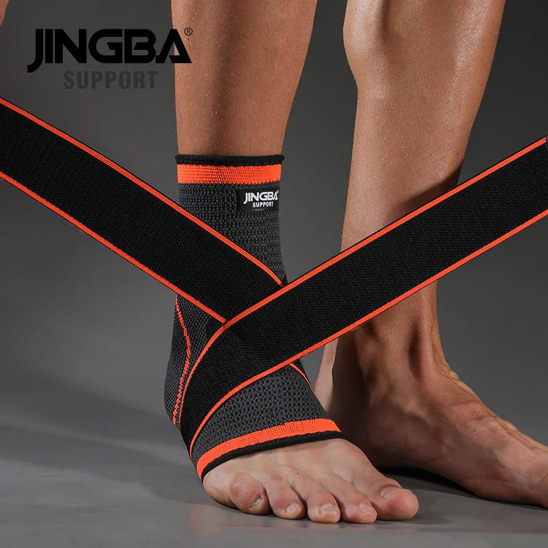 3D Nylon Bandage Ankle Support Protector Football Basketball Ankle Brace 1PCS-fitness ankle straps,ankle straps,ankle support,ankle wrist cuffs,ankle support brace