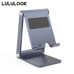 Lululook – support de téléphone pour iPhone 13 12 Xiaomi Samsung Huawei tablette pliable support de bureau en aluminium pour iPad Pro Air Mini 
