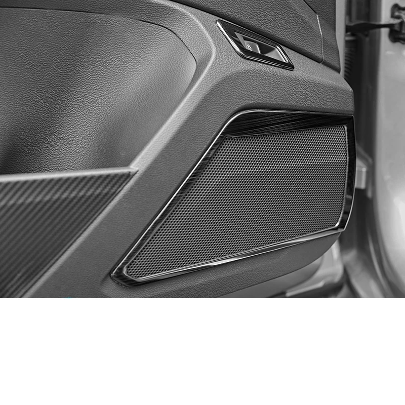 Lsrtw2017 для Volkswagen Vw T-roc, автомобильная Внутренняя дверь, звуковая опора, рамка, отделка, внутренние аксессуары