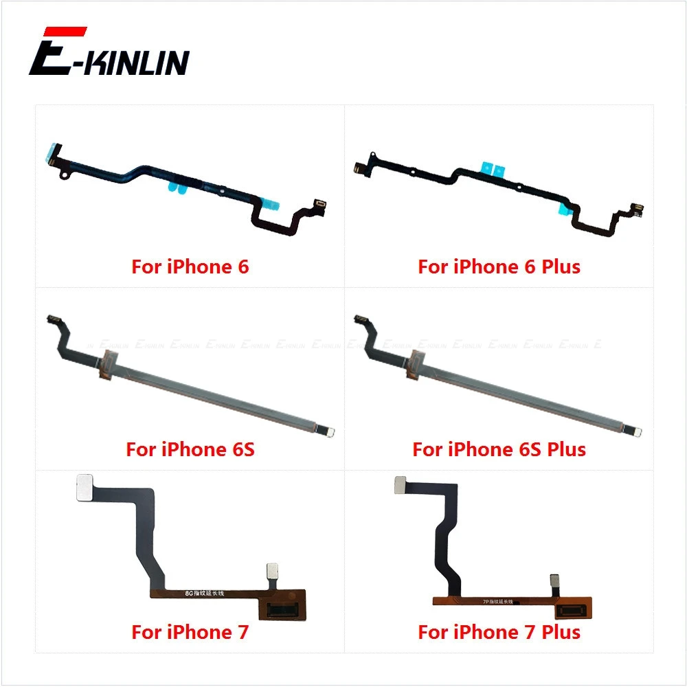 Flex-Cable-Fibbon Connector Touch Home-Button iPhone 6 8-Plus Main 3D for 6S 7