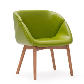 

Solid wood leisure chair fashion hug dining simple and comfortable study avant-garde