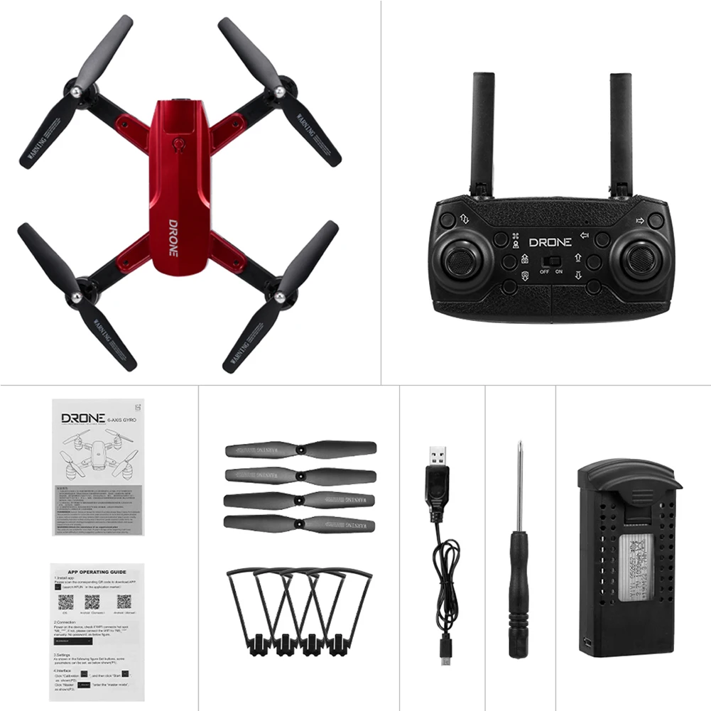 RC дроны ZD6 2,4G с 1080P HD камерой gps wifi FPV складной Квадрокоптер+ сумка