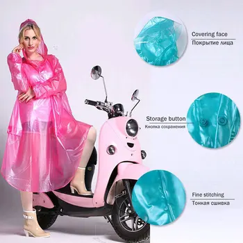 

Universal Transparent Raincoat Women Waterproof Raincoat Motorcycle Impermeable Ladies Coats Men Outdoor Rain Rain Jacket