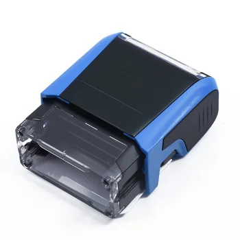 

New Personalised Rubber Stamp Kit Self Inking Name Business Address Garage Sale