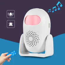 Fuers Home Security Alarm PIR Motion Detector Welcome Wireless Doorbell Alarm System 11 languages With Remote Controller