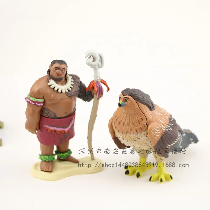 10pcs Set Disney Figures Moana Princess Vaiana Anniversaire Decoration Jugete De Toys Hobbies Tv Movie Character Toys Thefarmerandthebelle Net