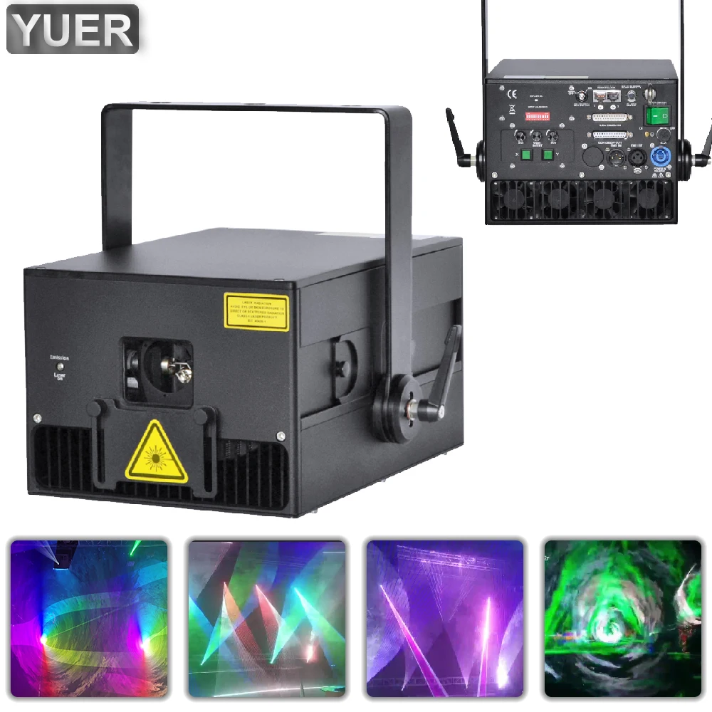 

3W 6W Full Color RGB Animation Scanning Laser Light Stage Effect Laser Projector DJ Disco Christmas Party Bar Light Show Wedding