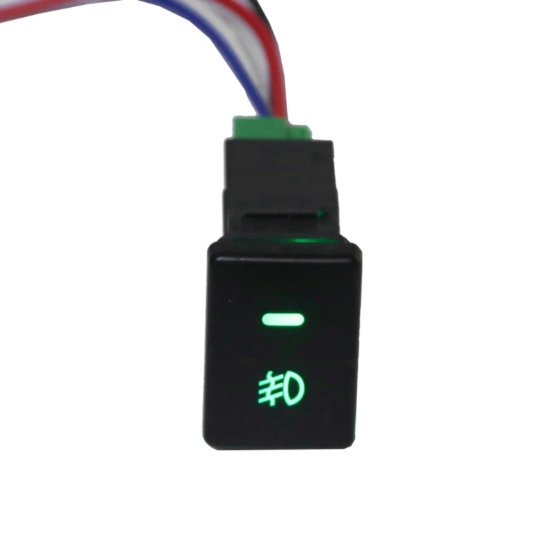 DC12V Front Fog light Push Switch 4 Wire Button For Toyota Camry Prius Corolla | Автомобили и мотоциклы