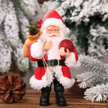 

16/20/22CM Santa Claus Doll Toy Christmas Gift Cute Pendant Ornaments Xmas Gift Home DIY Party Birthday Table Decorations 62301