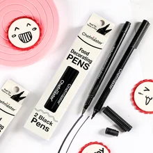 Chefmaster пищевая цветная ручка пищевая Глюкоза торт пигментная ручка черная