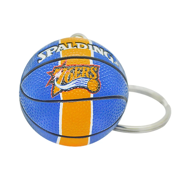 В настоящее время доступны NBA(игра в мяч) Принадлежности для фанатов подарок сувениры воины ракета Lakers брелок баскетбол кулон оптом на