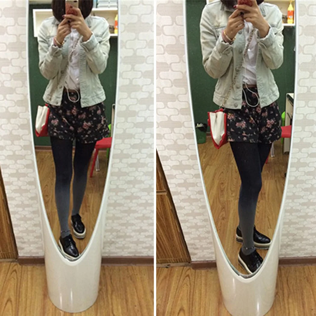 Harajuku Gradient Color Stockings Women Sexy Velvet Tights Pantyhose Anti Hook Collant Skinny Ladies Tight Female Pantys Medias