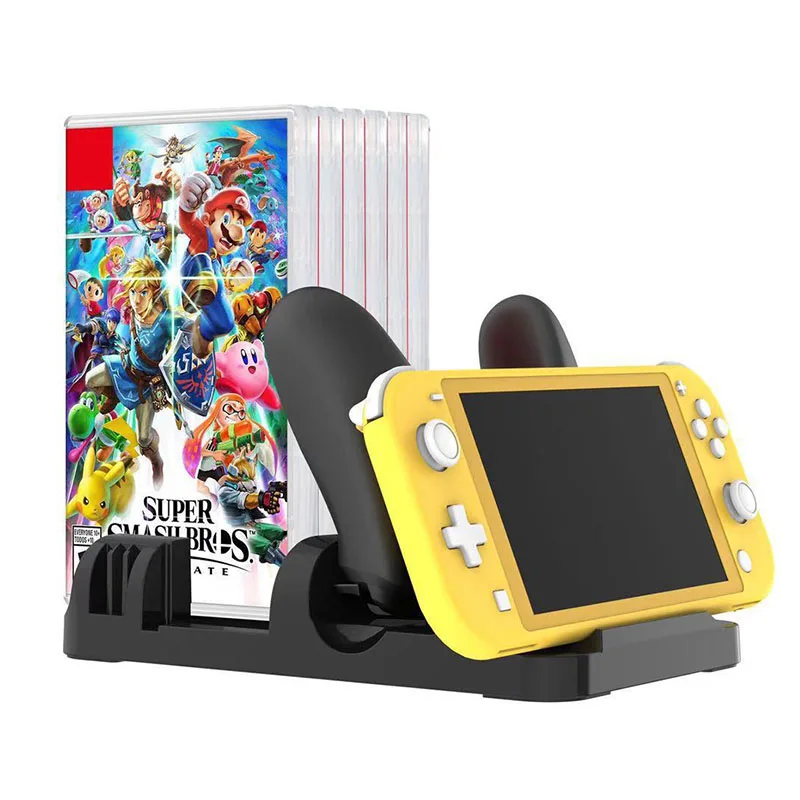 Розничная для nintendo Switch Lite многофункциональная зарядная док-станция, контроллер Joy-Con и Pro контроллер зарядная станция type-C wit